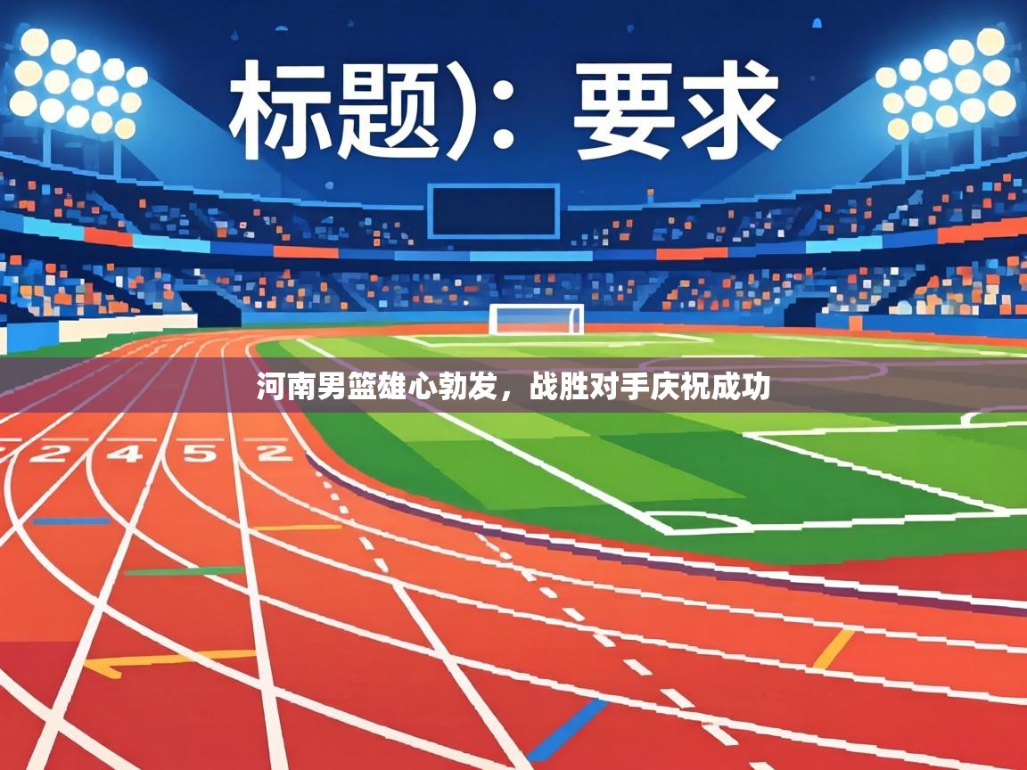 河南男篮雄心勃发，战胜对手庆祝成功  第1张